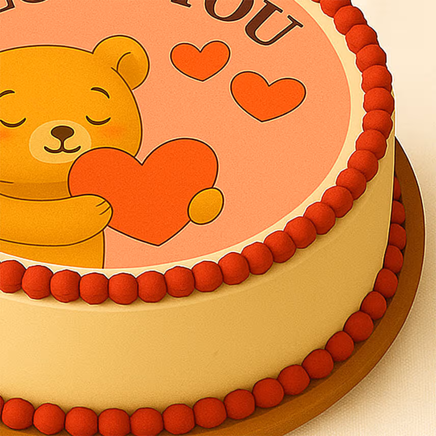 520 Day I LOVE YOU Cake