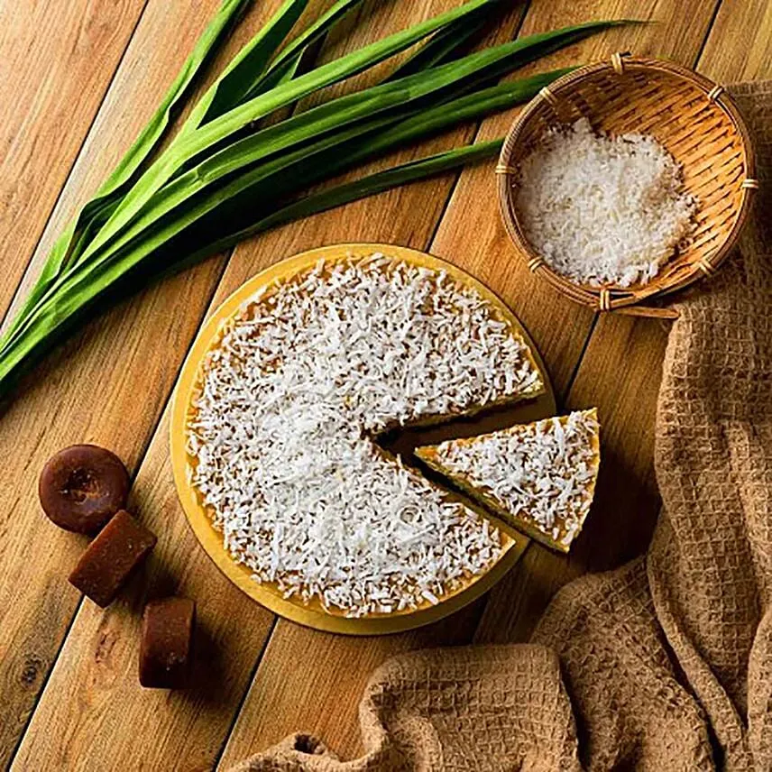 Pandan Gula Melaka Cheesecake