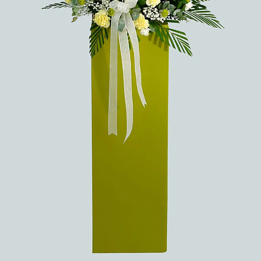 Heavy Hearted Condolence Mixed Flowers