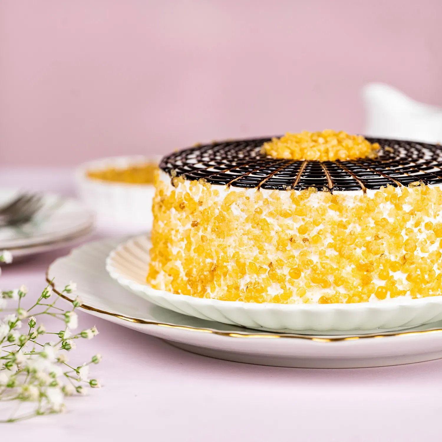 Yummy Butterscotch Cake | 1Kg