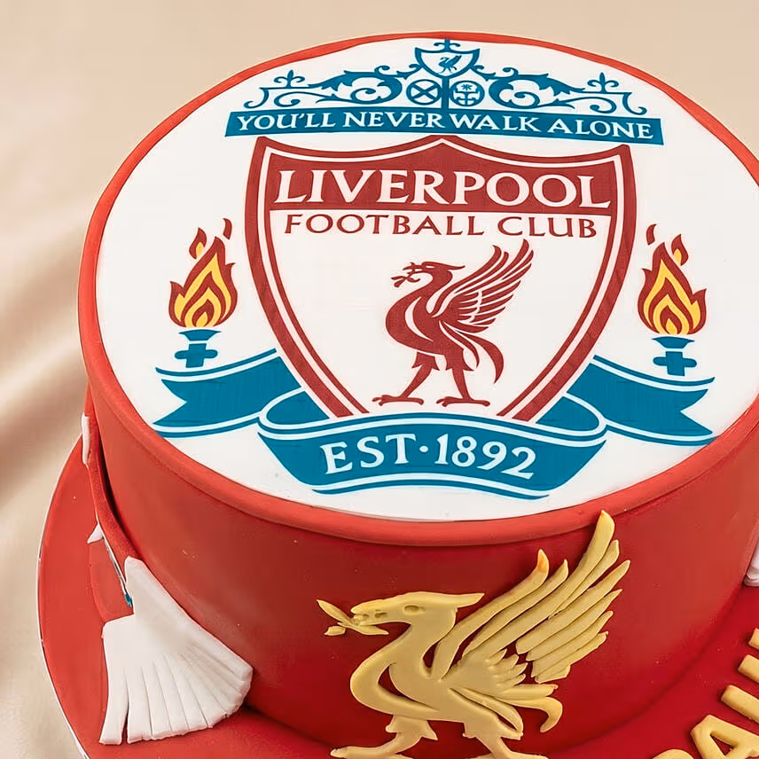 Liverpool Football Club Chocolate Cake