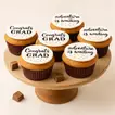 Celebrate with Graduation Special Chocolate Cupcakes - Box of 6