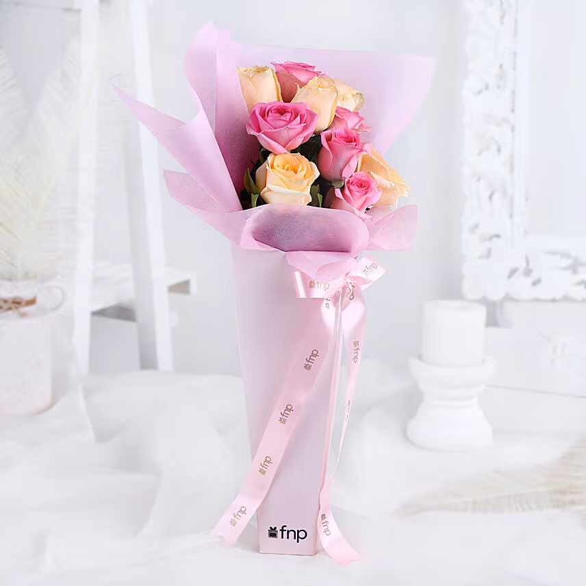 Pastel Petals Of Roses