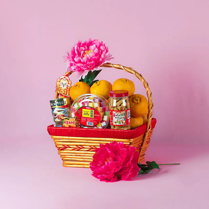 Vibrant Wishes Gift Basket
