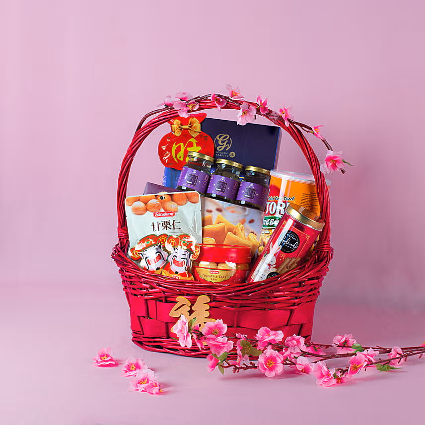Perfect Celebration Willow Basket