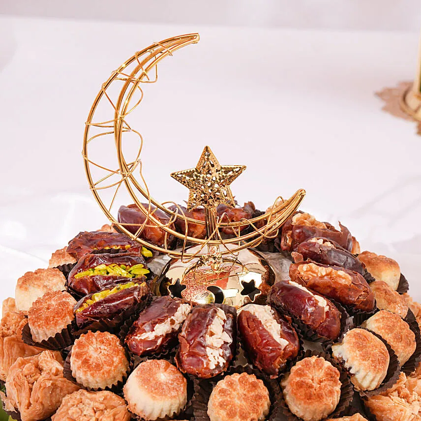 Ramadan Sweets And Dates Platter