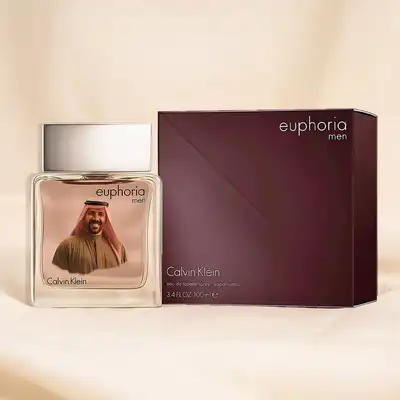 Photo Customized Calvin Klein Euphoria EDT For Men - Perfume