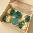 Eid Mubarak Vanilla Cupcakes