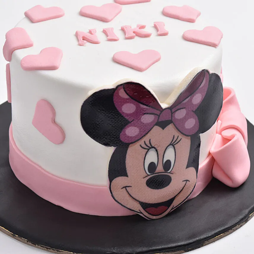 Minnie Magical Mouse Red Velvet Cake