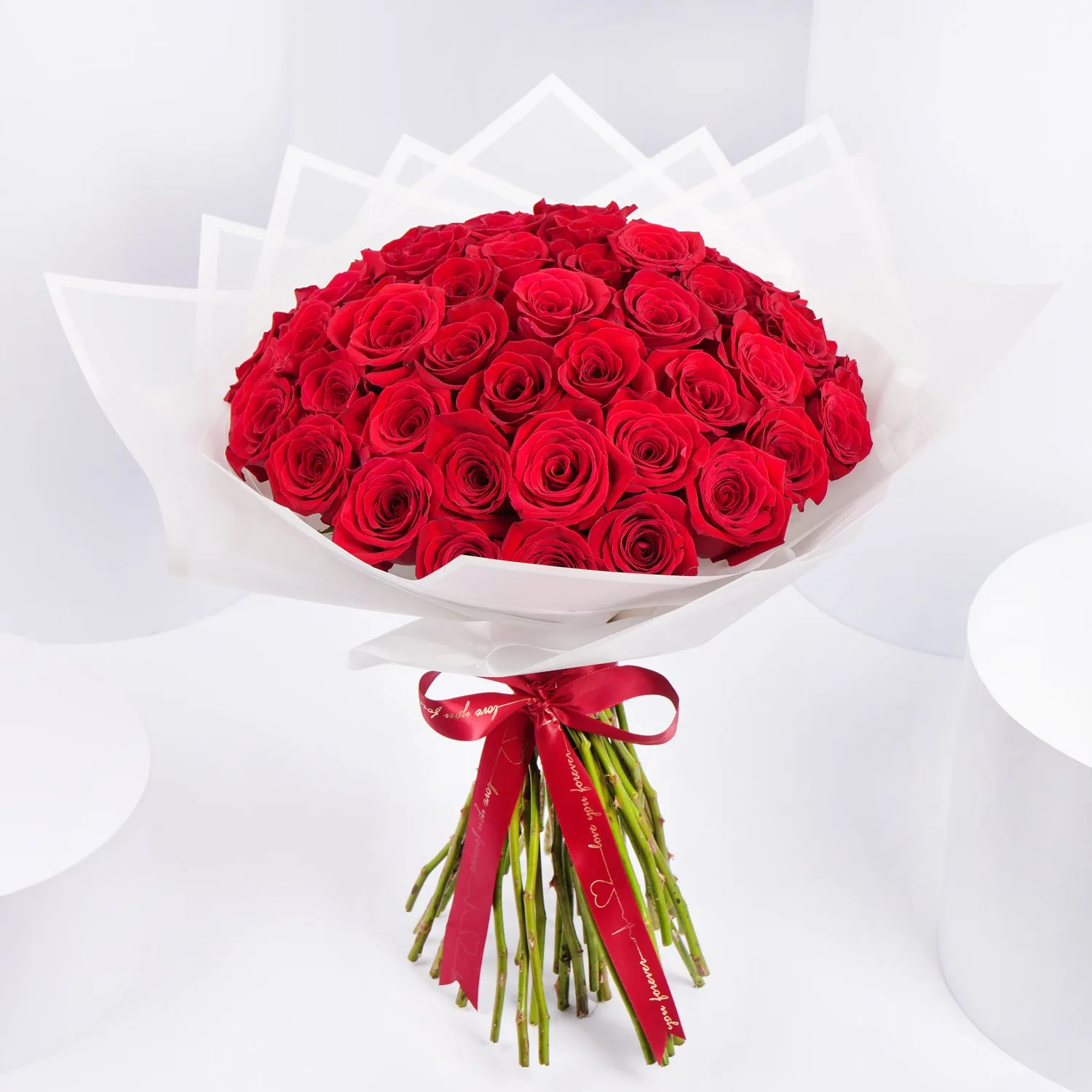 Red Roses Graduation Hand Bouquet