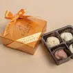 Golden Love Affair: Luxurious Roses & Godiva Chocolates