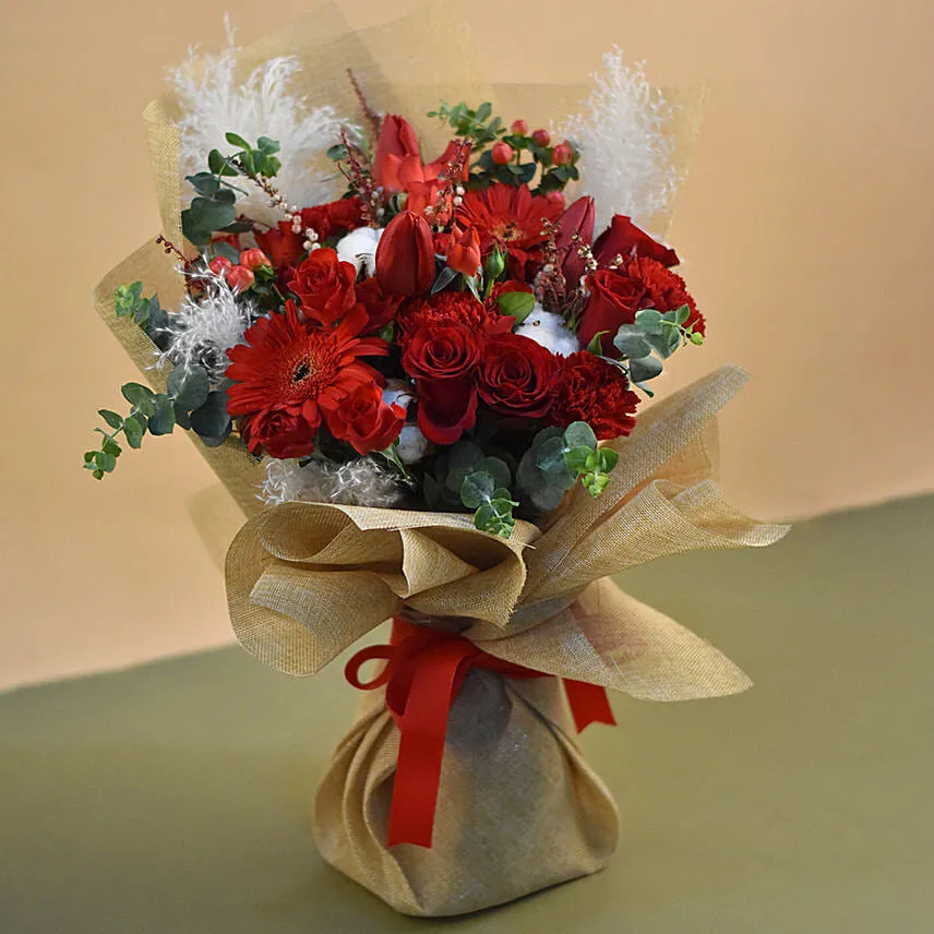 Gorgeous Mixed Flowers Bouquet