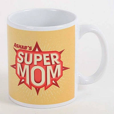 Super Mom Personalized Mug