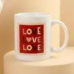 Romantic Love-Themed Pre-Printed Mug