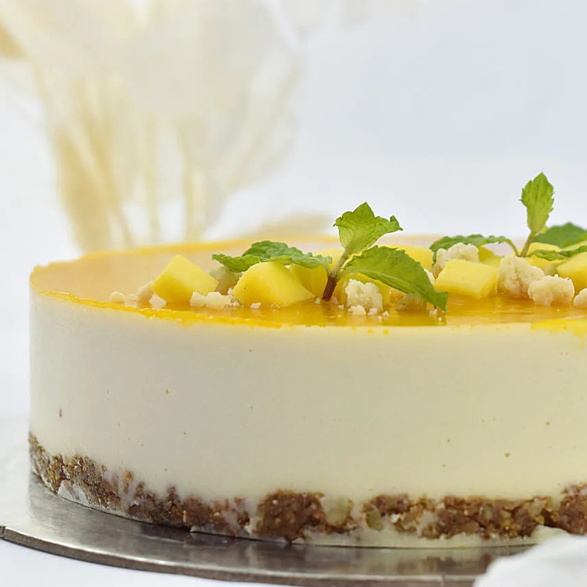 Mango Cheese Gluten Free Cake