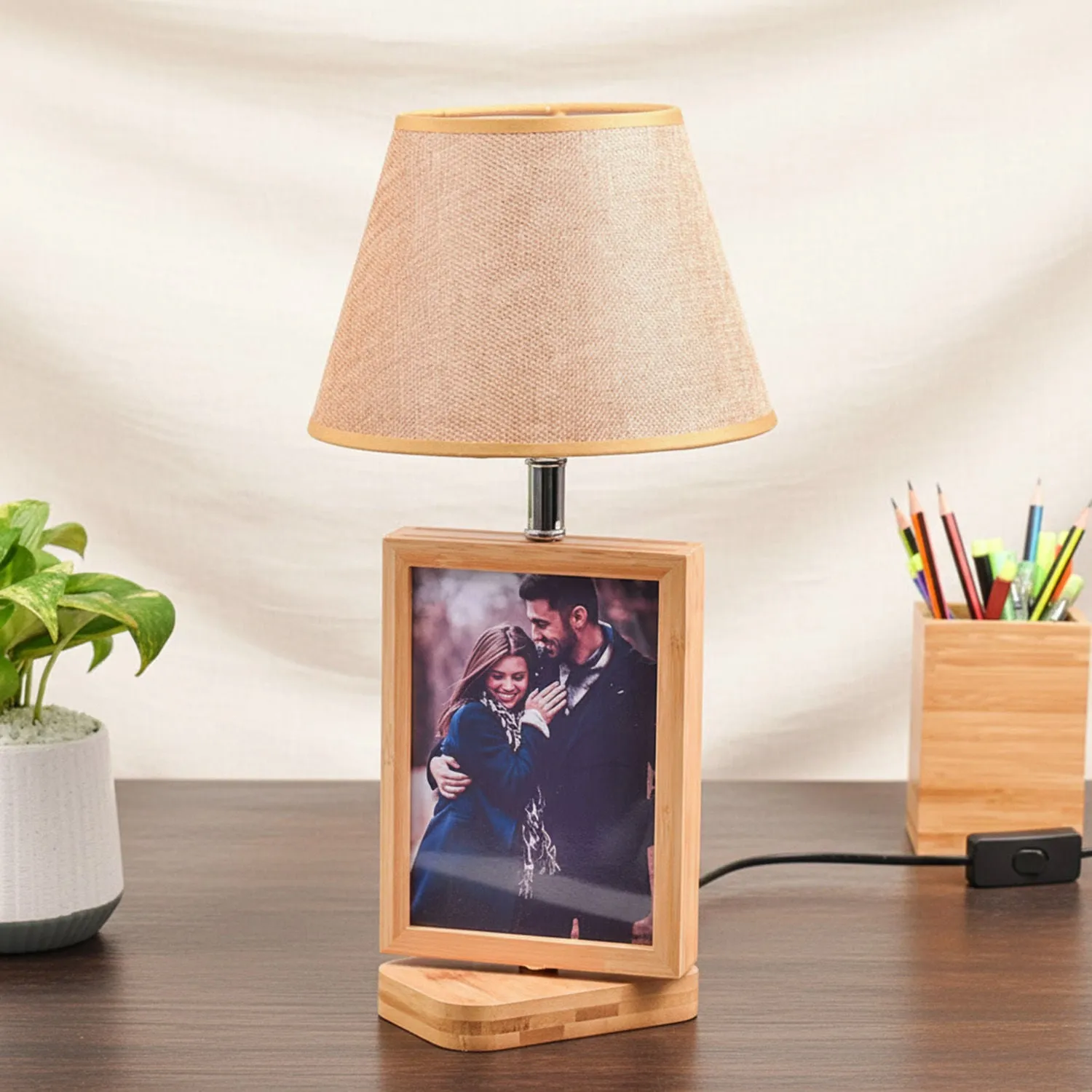 Personalised Photo Frame n Table Lamp