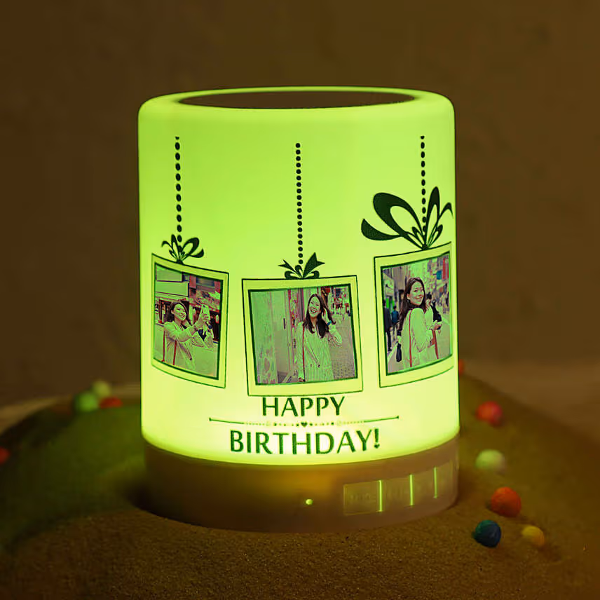 Personalised LED Birthday Speaker