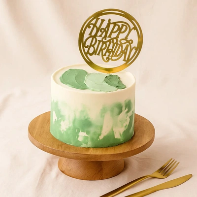 Blissful Memories Birthday Cake