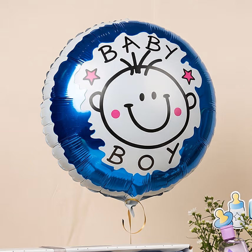 Its a Baby Boy Flower gift set