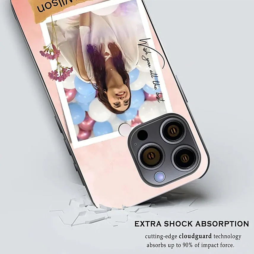 Iphone 14 Plus Case With Personalised Name And Photo