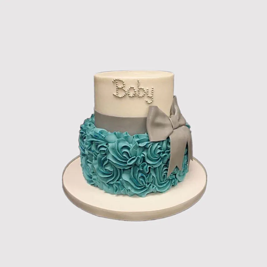 Baby Bow Cake