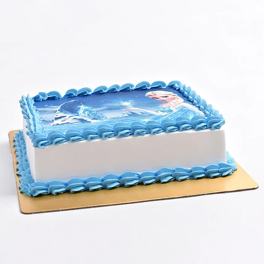 Elsa Photo Cake