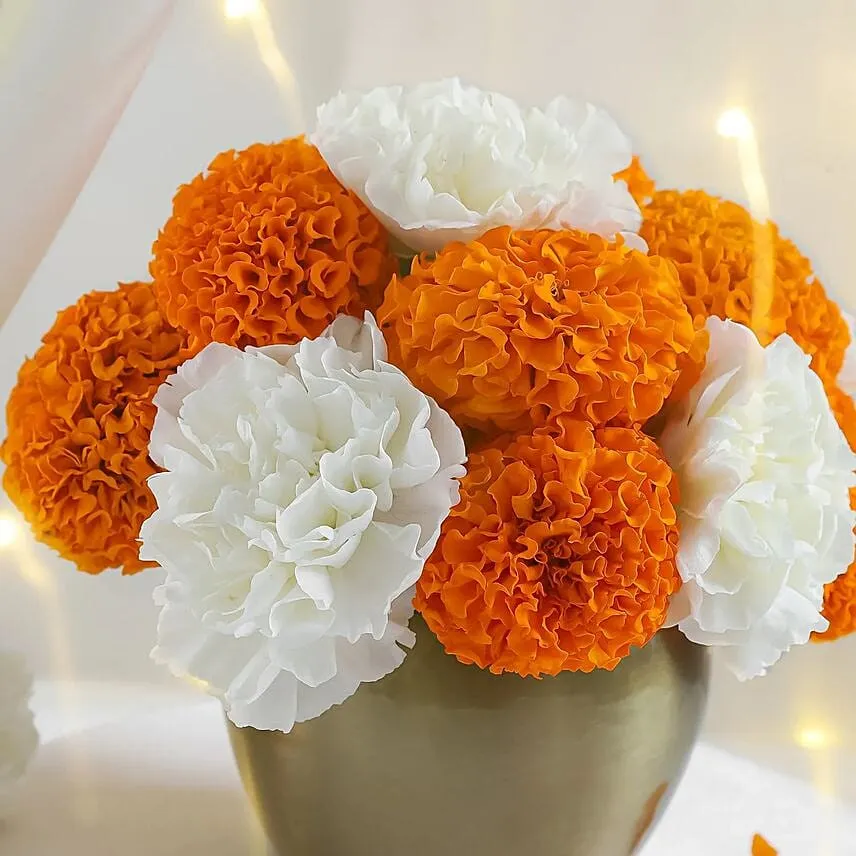Onam Golden Pot Arrangement