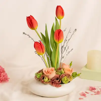 Jazzy Tulips