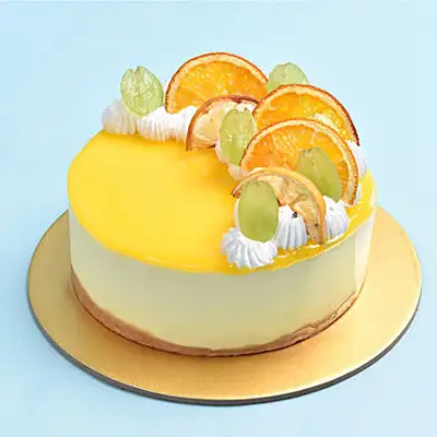 Sunny Citrus Birthday Cake - Refreshing Lemon Cheesecake Delight