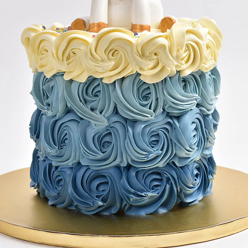 Glittering Horn Wonder Cake