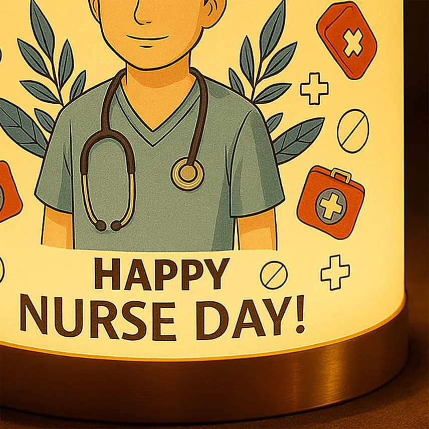 Personalise Your Ghibli Nurse Bluetooth LED Speaker
