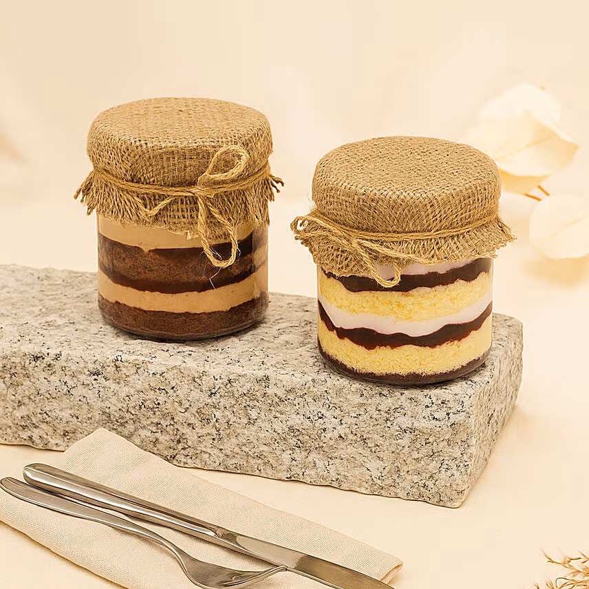 Brownie and Cake Jar Set of 2
