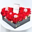 Luxurious Chopard Giftbox with Red Roses and Rose Malaki Perfume
