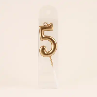 5 Number Candle