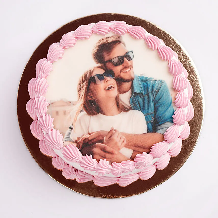 In Love Photo Cake- Vanilla 2 Kg