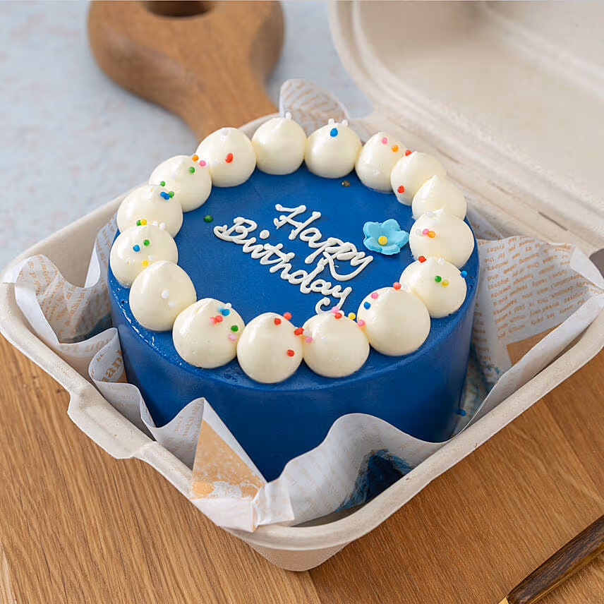 Blue Bento Nutella Cake