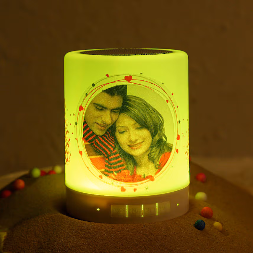 Personalised With love Bluetooth LED Speaker