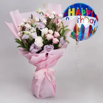 Elegant Mixed Flower Bouquet - Bouquet