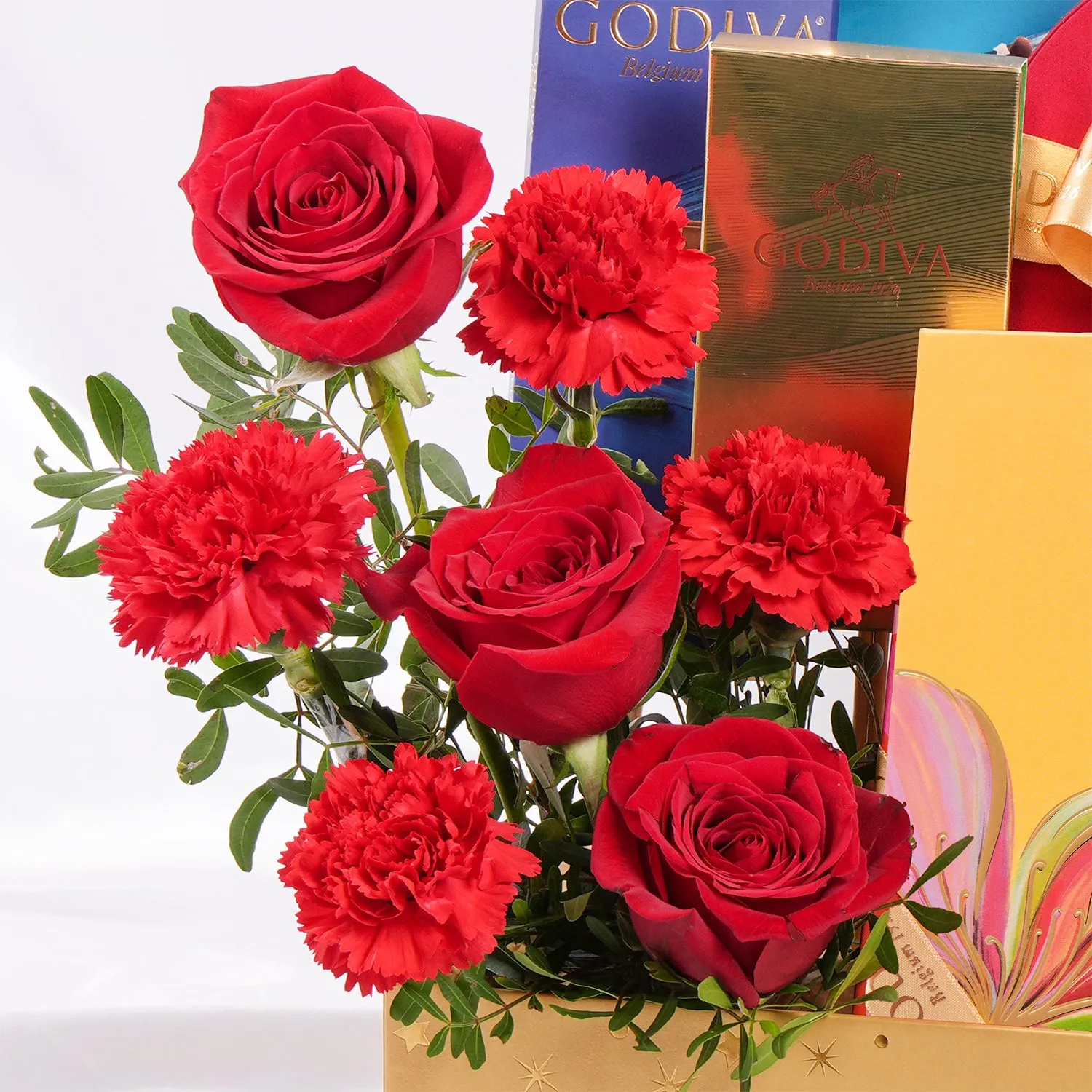 Godiva n Roses Hamper