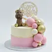 Charming Sweet Bear Hug Chocolate Cake - Perfect for Celebrations
