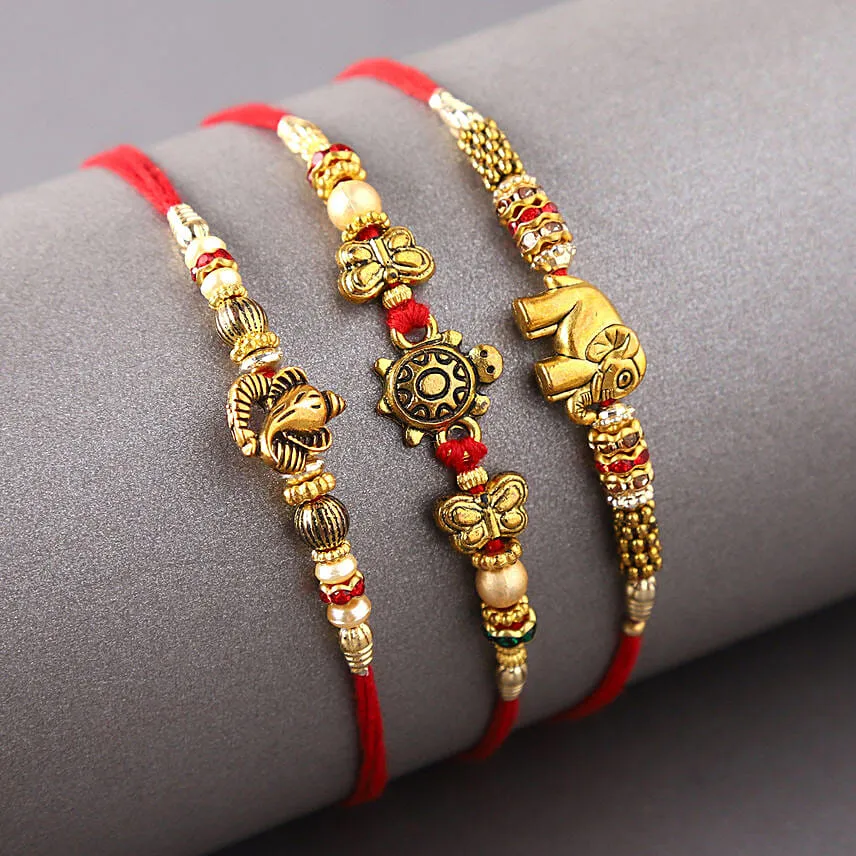 Sneh Feng Shui Rakhi Set & Soan Papdi