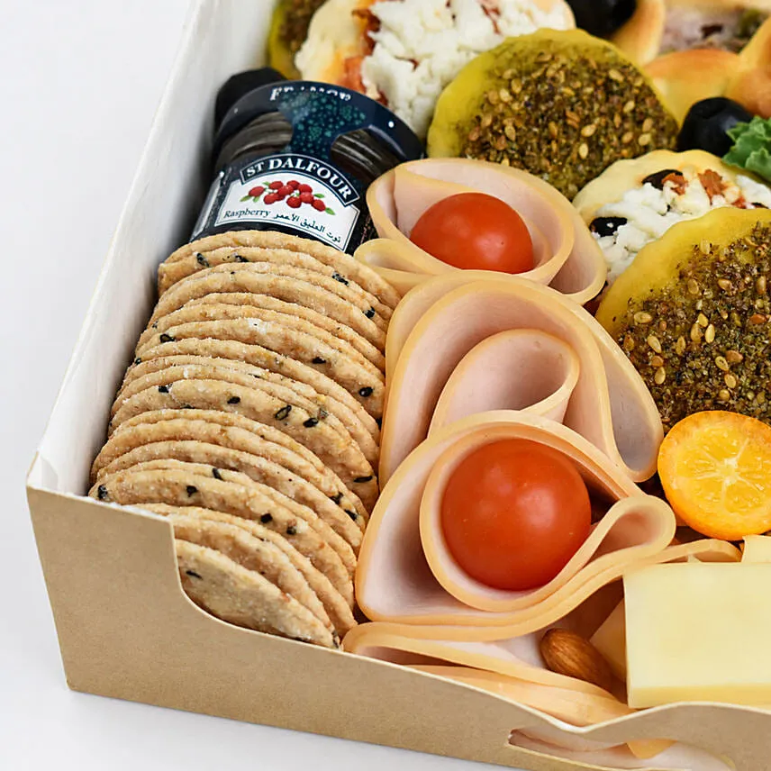 Breads and Dips Breakfast Box