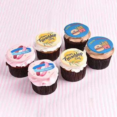 Friendship Day Cupcakes - Box of 6