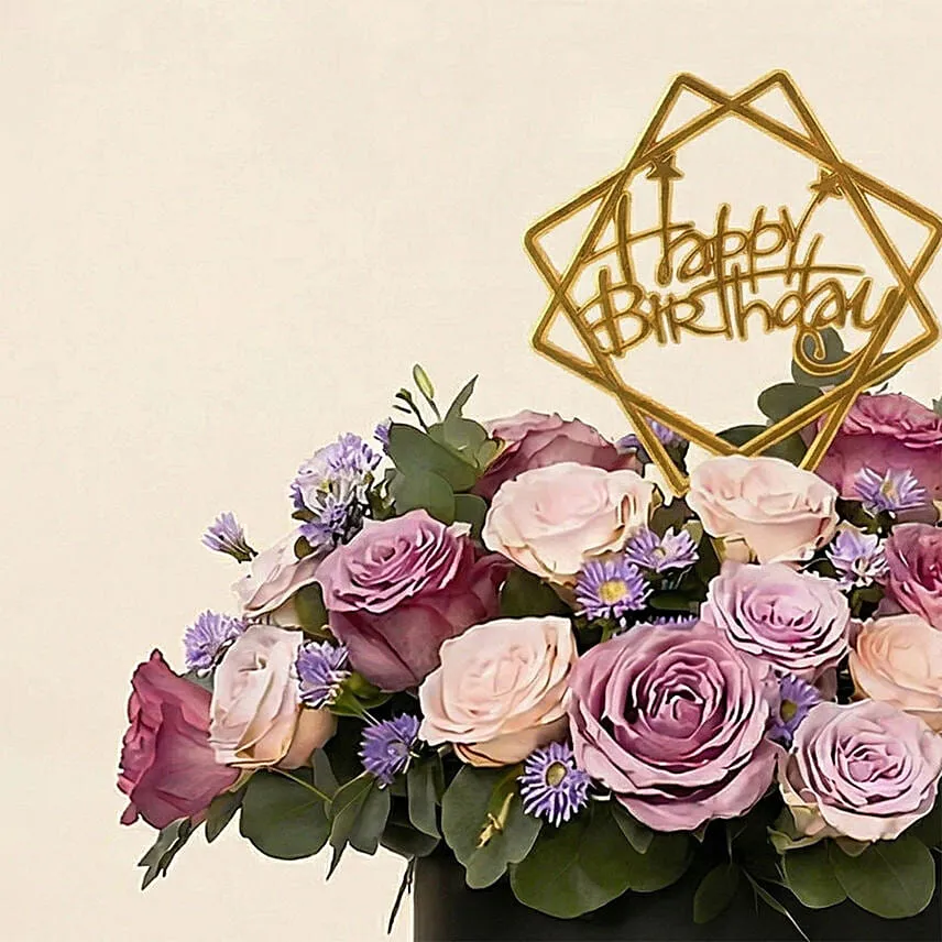 Birthday Flowers Box