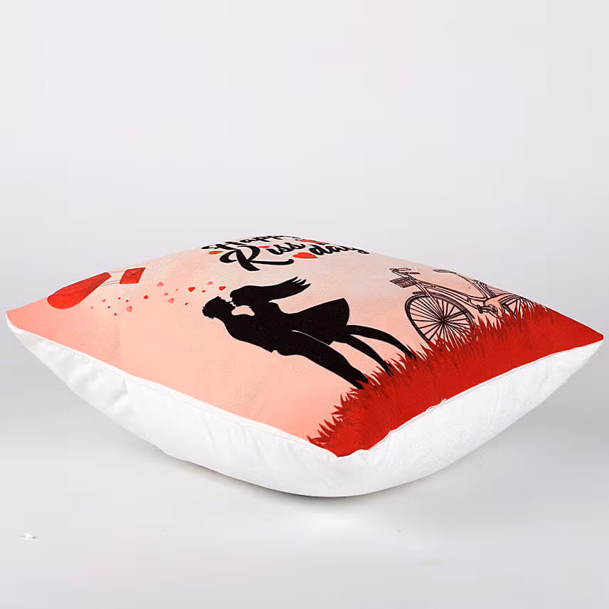 Happy Kiss Day Cushion