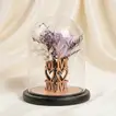 Mother's Eternity Love Forever Purple Rose - With Cake 