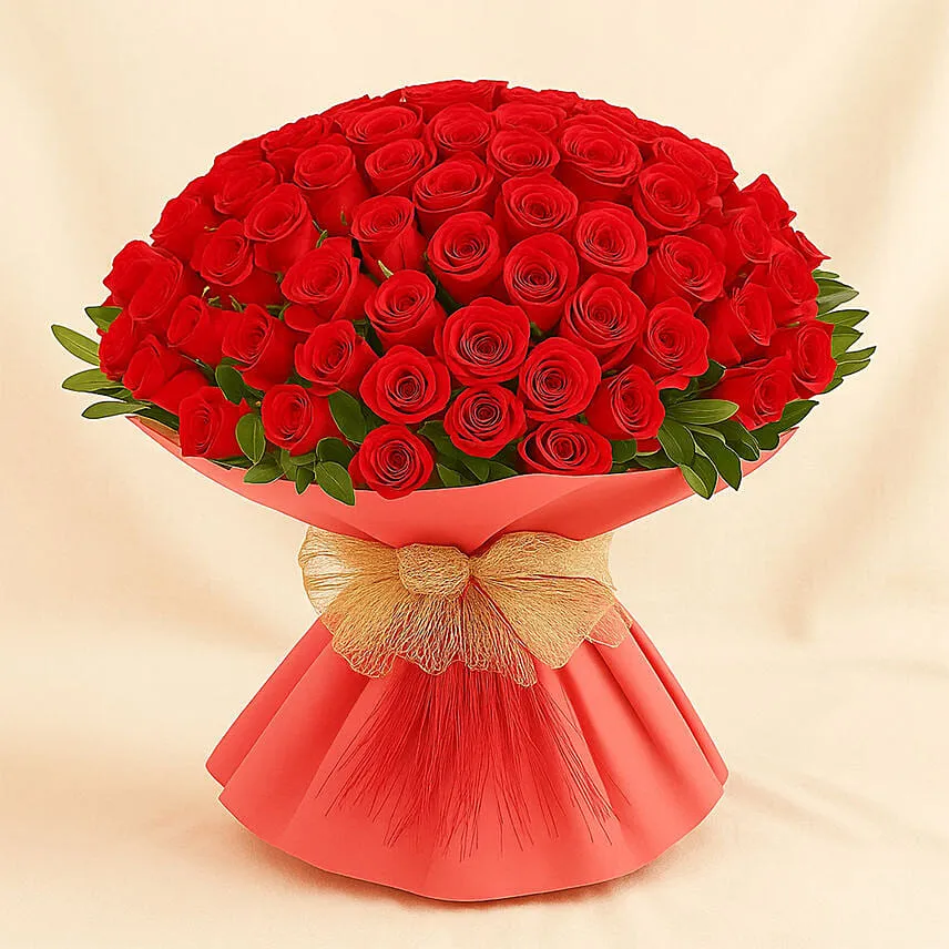 99 Red Rose Bouquet