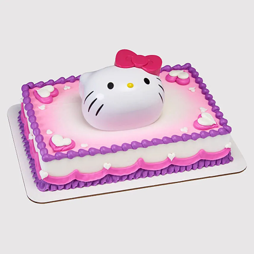 Hello Kitty Theme Cake