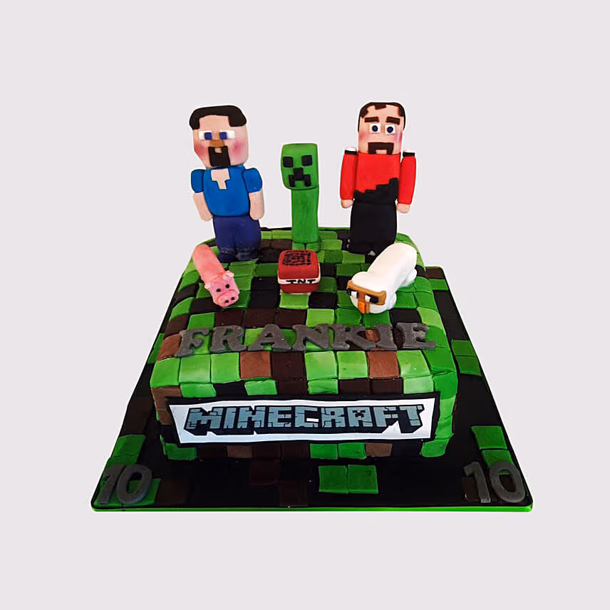 Minecraft Game Black Forest Cake