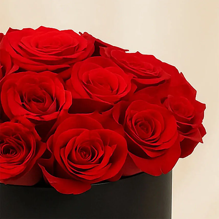 Box of Red Roses for Vday
